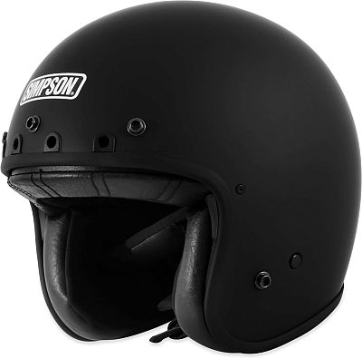 Simpson Chopper Solid, Jethelm - Matt-Schwarz - XL von Simpson