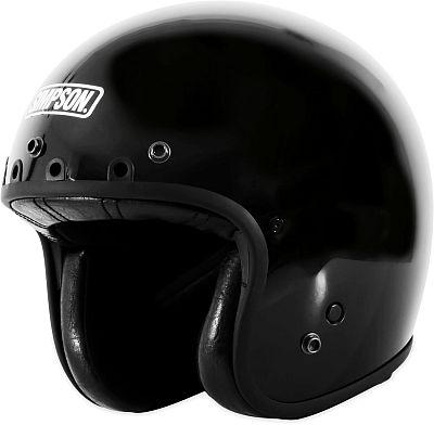 Simpson Chopper Solid, Jethelm - Schwarz - L von Simpson