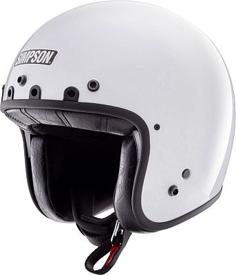 Simpson Chopper Solid, Jethelm - Weiß - XL von Simpson