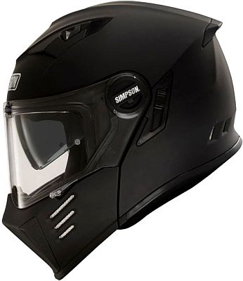 Simpson Darksome Solid, Klapphelm - Matt-Schwarz - L von Simpson