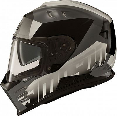 Simpson Venom Army, Integralhelm - Schwarz/Hellgrau/Weiß - XS von Simpson