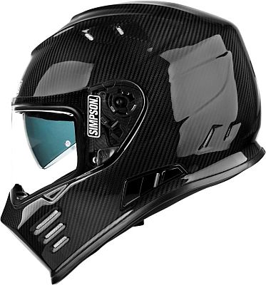 Simpson Venom Carbon, Integralhelm - Schwarz - XS von Simpson