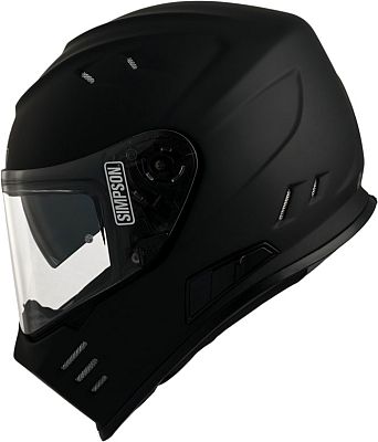 Simpson Venom Solid, Integralhelm - Matt-Schwarz - 3XL von Simpson