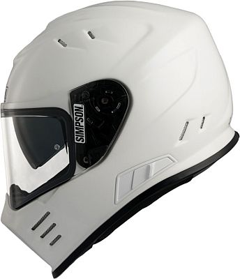 Simpson Venom Solid, Integralhelm - Weiß - L von Simpson