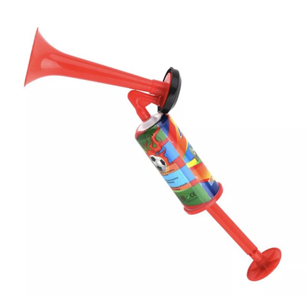 Air Horn,Handheld Luftdruck Fanfare Pumpe Druckluftspray Lufthörner Tröten Megaphone Air Horn Marine Sportpumpe für Sportfeste Geräuschvolles Veranstaltungen Zubehör von SinChic