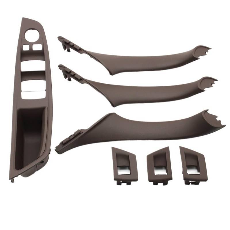 Auto Innengriff Verkleidung LHD Auto Innentür Griff Ziehen 7PCS Set Für 5 Serie Für F10 F18 523 525 528 Auto zubehör von SinSed