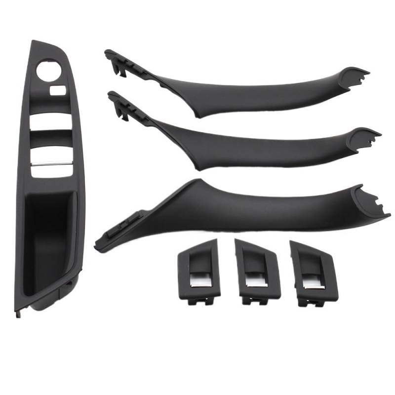 Auto Innengriff Verkleidung LHD Auto Innentür Griff Ziehen 7PCS Set Für 5 Serie Für F10 F18 523 525 528 Auto zubehör von SinSed