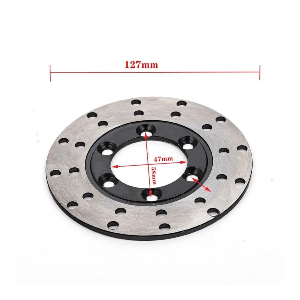 Bremsscheibe Rotor Motorrad 127mm 160mm 180mm Bremsscheibe Edelstahl Für MTB Bike Scooter Berg Für Rennrad Fahrrad Zubehör von SinSed