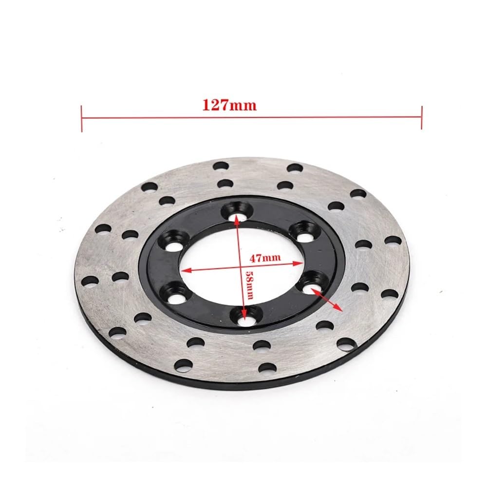 Bremsscheibe Rotor Motorrad 127mm 160mm 180mm Bremsscheibe Für MTB Fahrrad Roller Berg Für Road Rennrad Zubehör von SinSed