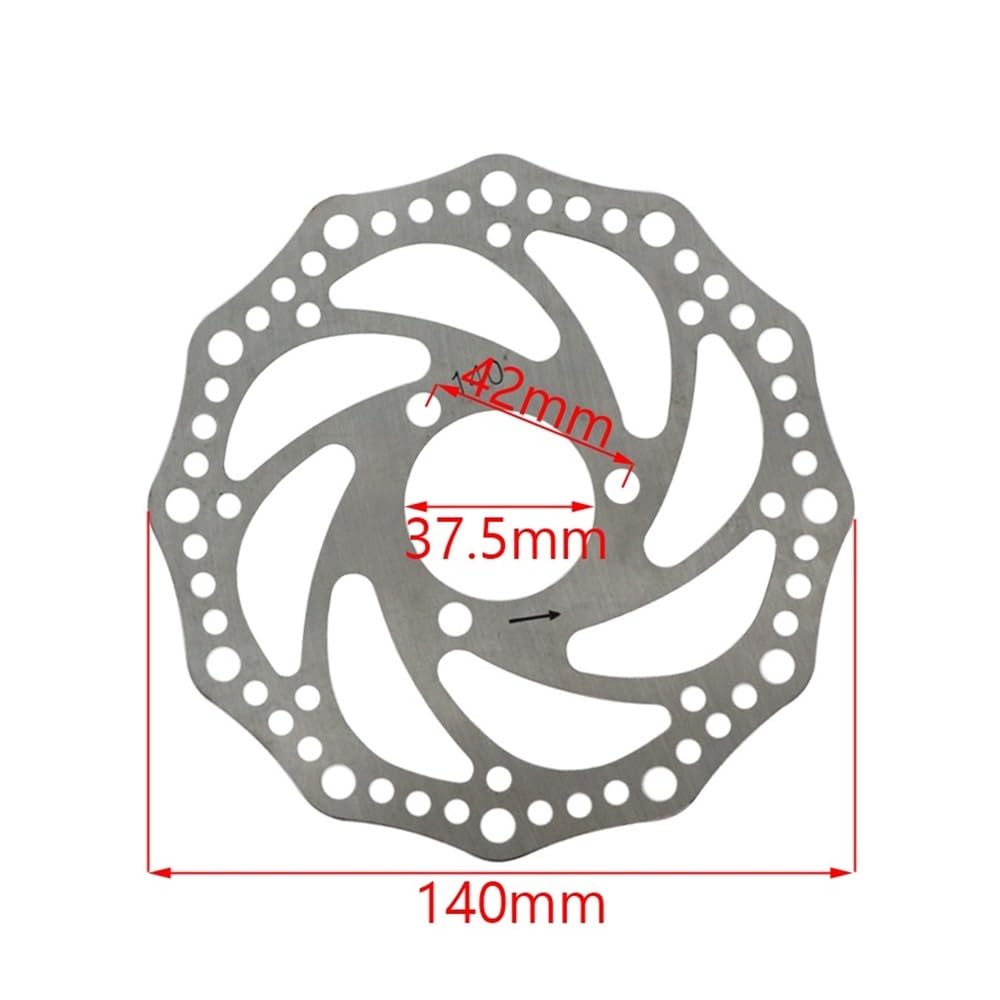 Bremsscheibe Rotor Motorrad 140mm Scheibenbremse Scheibenbremse 3 Löcher Oder 6 Löcher Scheibenbremse Gerät Bremse Scheibenbremse Zubehör von SinSed