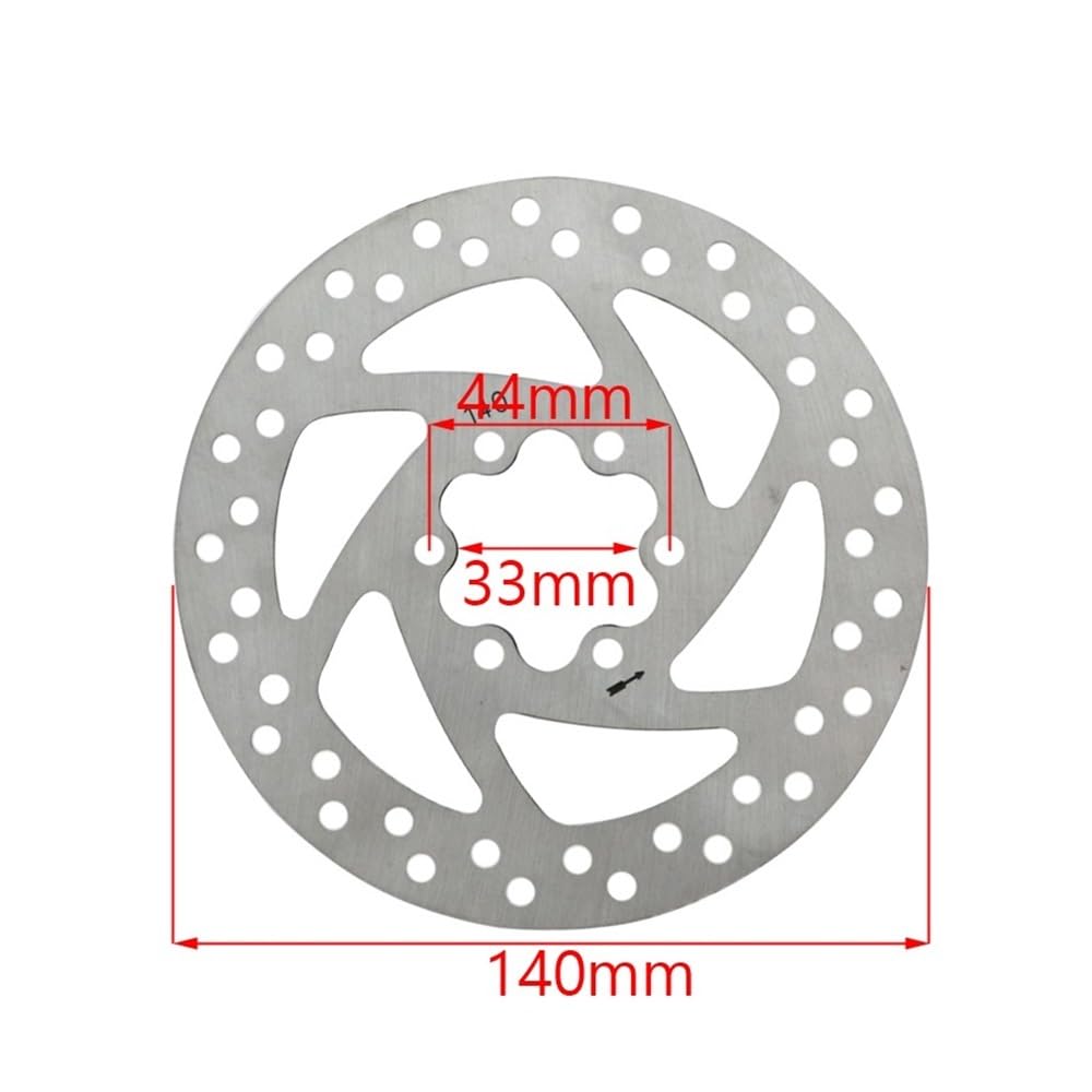 Bremsscheibe Rotor Motorrad 140mm Scheibenbremse Scheibenbremse 3 Löcher Oder 6 Löcher Scheibenbremse Gerät Bremse Scheibenbremse Zubehör von SinSed