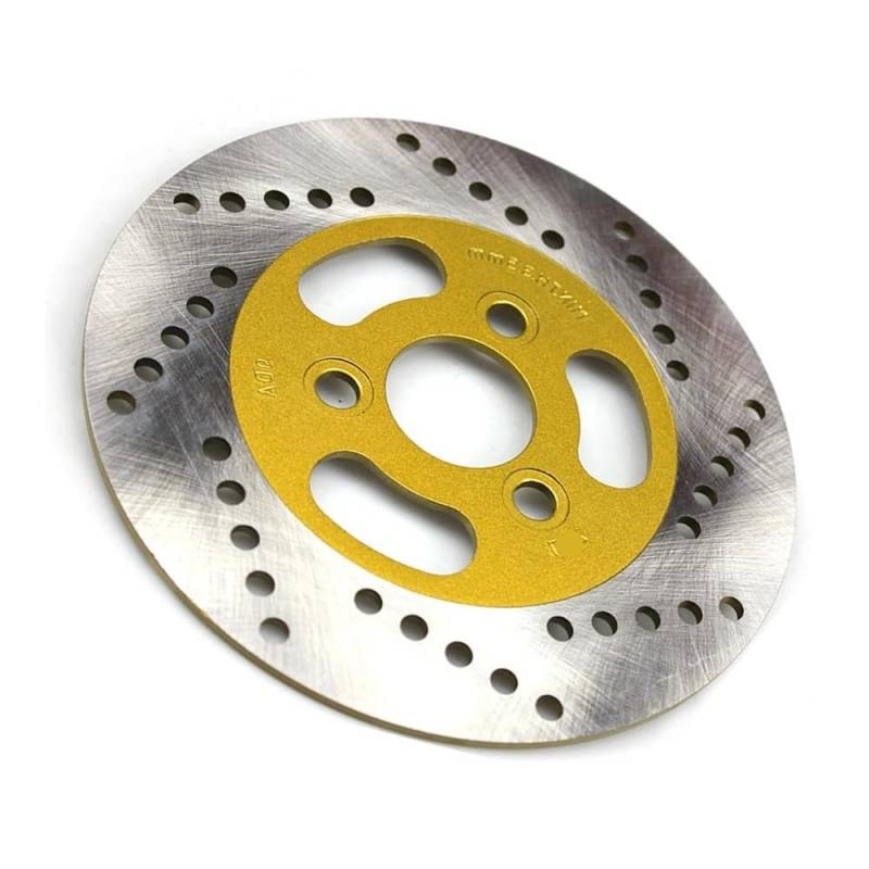 Bremsscheibe Rotor Motorrad 180MM 3 Löcher Motorrad Bremsscheiben Für S&uzuki Für HAOJUE AN125 HS125T UE125T HJ125T UA125T-A/E/3 Bremse Disk Ersatz Teile von SinSed