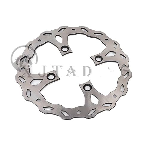 Bremsscheibe Rotor Motorrad 190 Mm 220 Mm Bremsscheibe Vorne Hinten Rotor Für 110 Cc 125 Cc 140 Cc 150 160 Cc Für SDG Pit Dirt Bike Motocross Motorradzubehör von SinSed