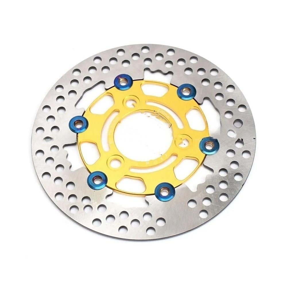 Bremsscheibe Rotor Motorrad 220mm Bremssattel Disc Rotor Disk Schwimmende 3 Loch Pitching 70 Universal Für Street Bike Pedal Bike Pitbike Für Yahama von SinSed