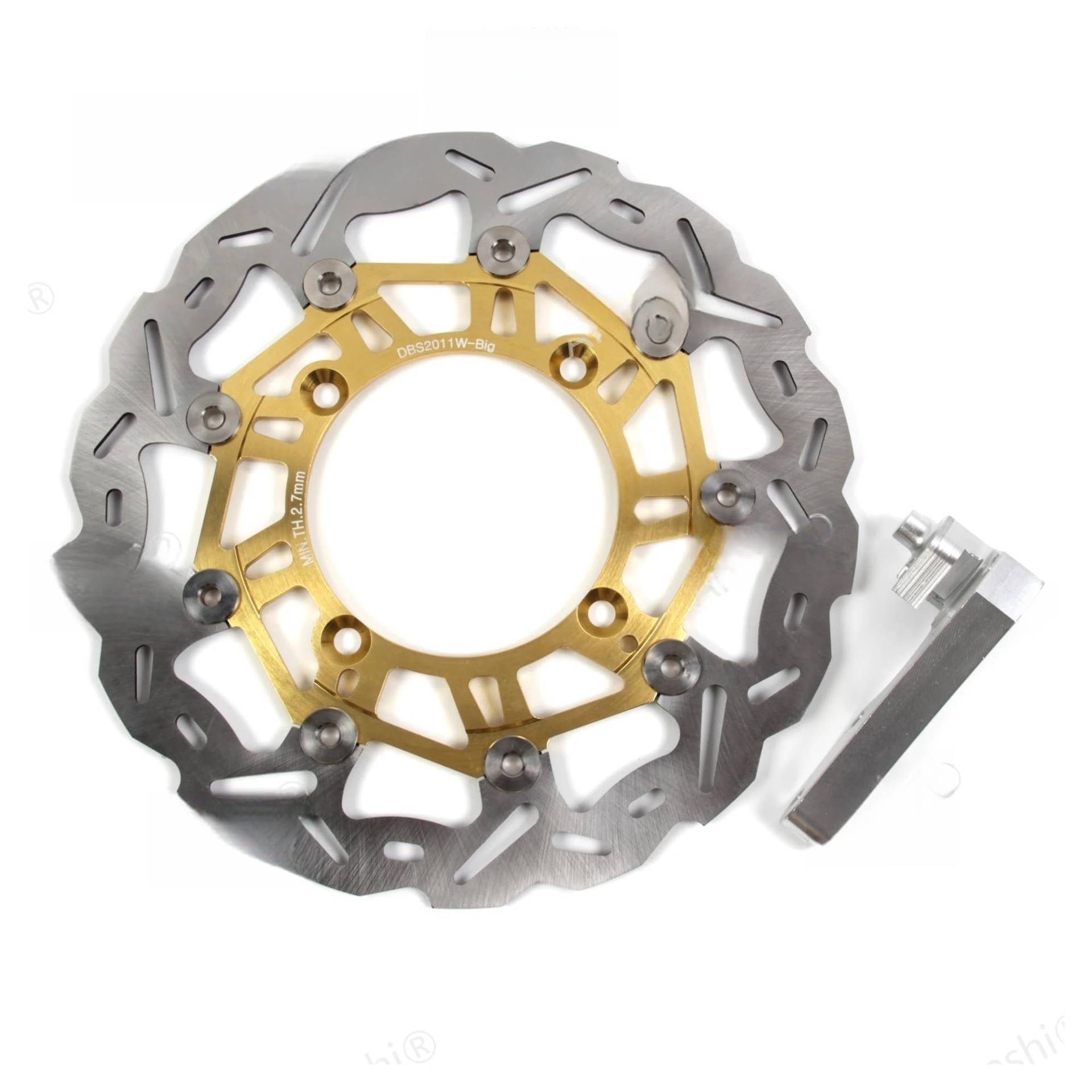 Bremsscheibe Rotor Motorrad KX125 KX250 2006-2008 Motorrad Vorne Bremsscheibe Disk Rotoren Für K&awasaki KX250F KLX450R KX450F 2007-2021 von SinSed