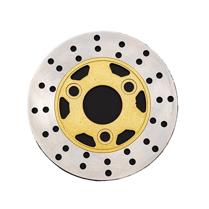 Bremsscheibe Rotor Motorrad Motorrad 3 BOLZEN Muster 155MM Bremsscheibe Für GY6 Roller Moped Für Z50 Z50A Z50J DR11 von SinSed