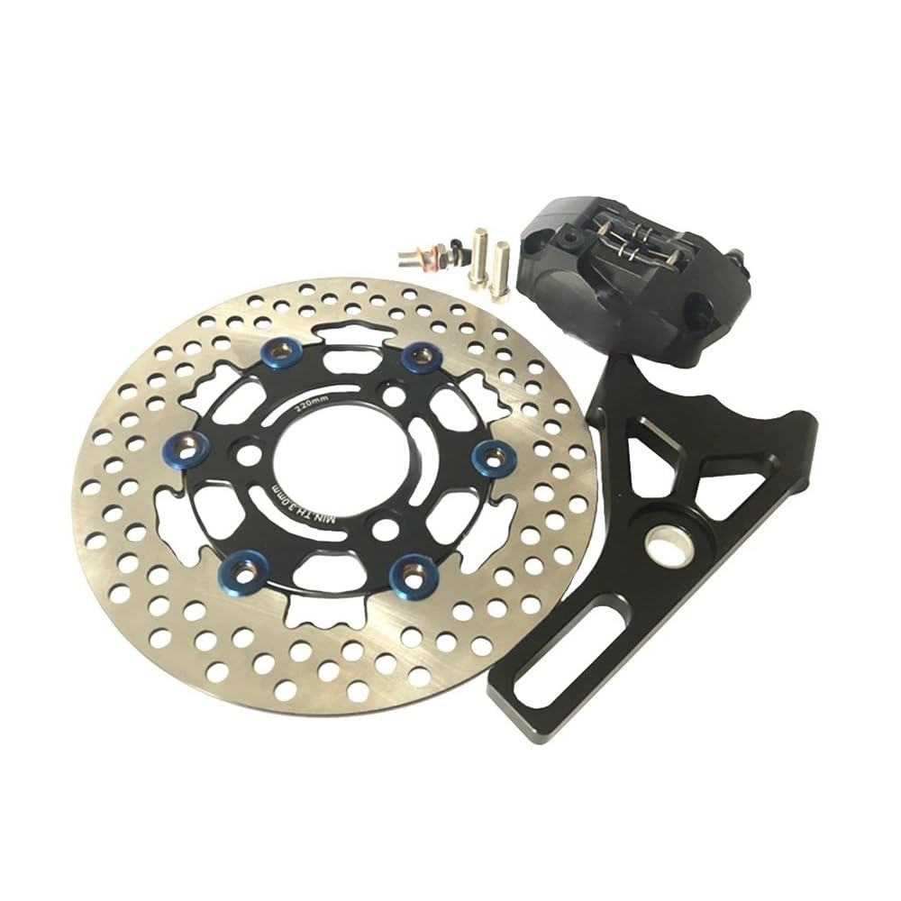 Bremsscheibe Rotor Motorrad Motorrad Roller 82mm Bremssättel Mit 220mm Disc Bremspumpe Adapter Halterung Für Y&amaha Für Aerox RSZ von SinSed