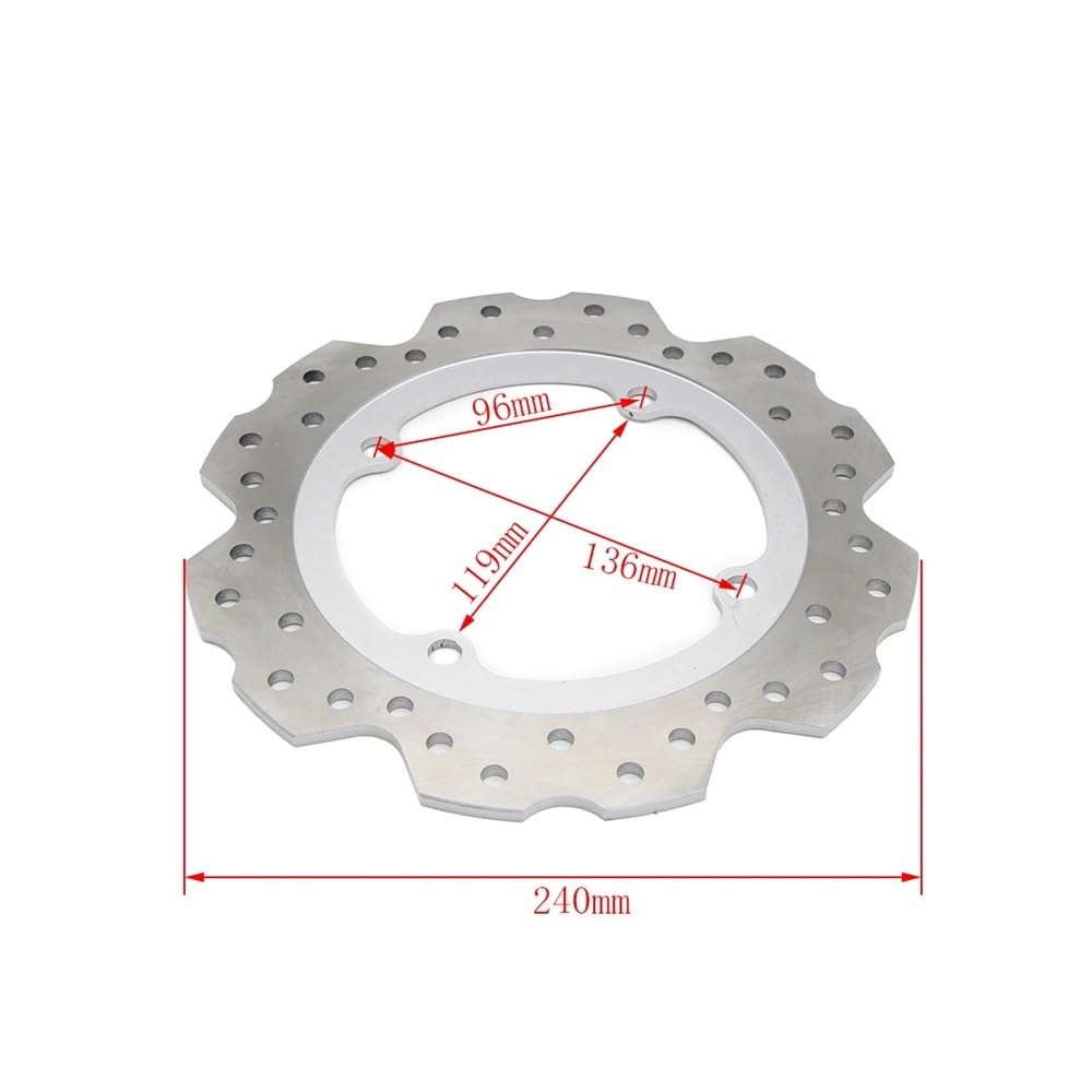 Bremsscheibe Rotor Motorrad Motorrad Vorne Hinten Bremsscheibe Für CB500F CB500FA CB500X CB650F CB650FA CBR500R CBR500RA CBR650F CBR650FA von SinSed