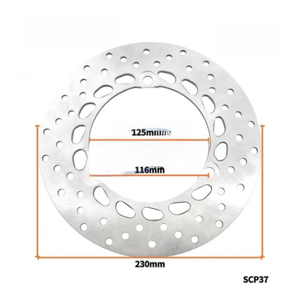 Bremsscheibe Rotor Motorrad Motorrad Vorne Und Hinten Bremsbeläge Bremsscheiben Für Y&amaha NMAX155 2020 2021 2022 2023 von SinSed