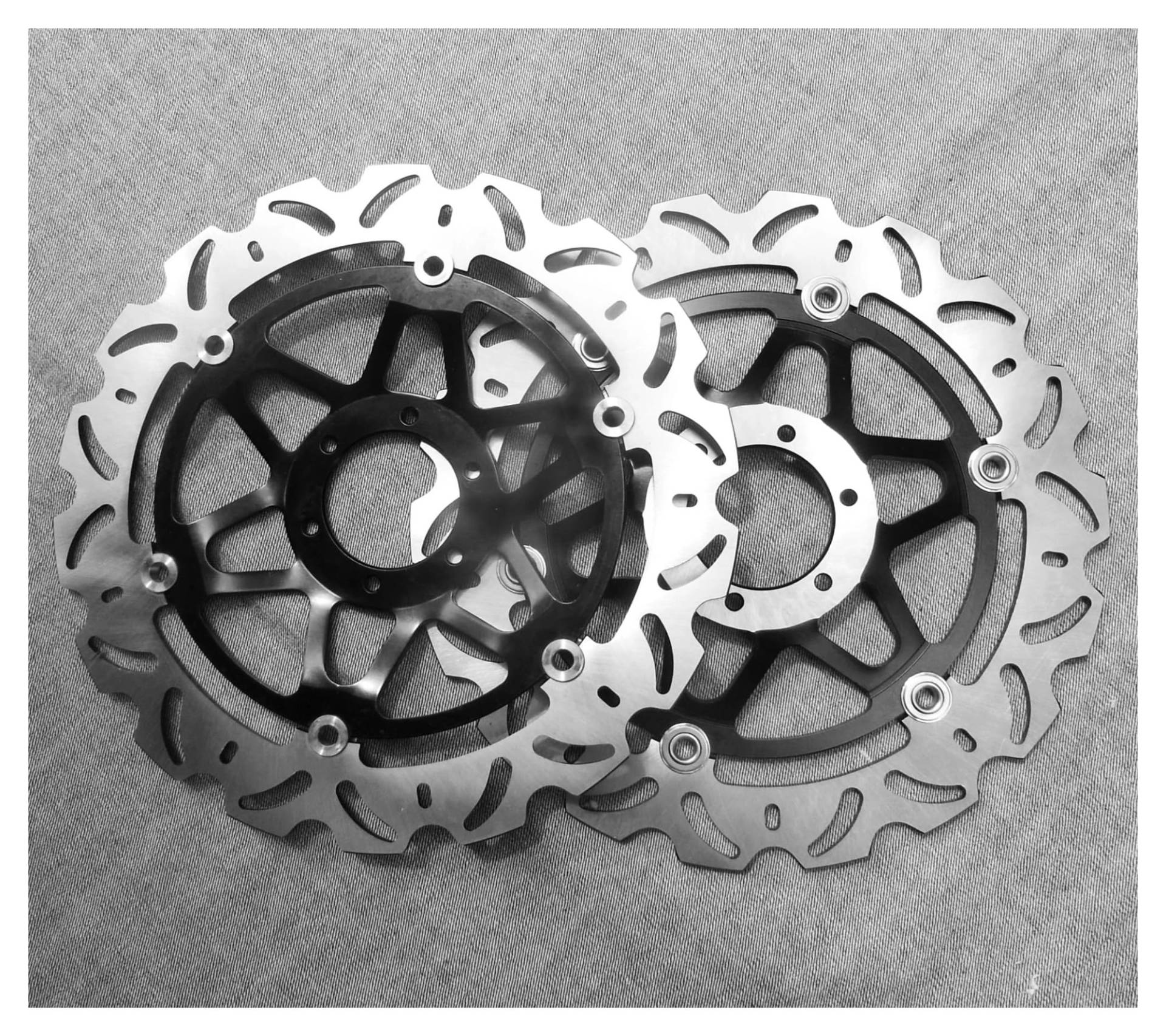 Bremsscheibe Rotor Motorrad Passend Für 1999–2008 CBR1100XX Blackbird Motorrad Vorne Bremsscheibe Rotor 2000–2004 Für CB1100SF CB1300 2001 2002 von SinSed