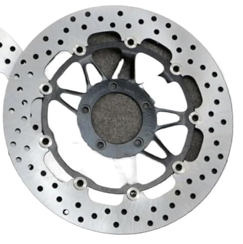 Bremsscheibe Rotor Motorrad Passend Für D&ucati Für Monster 796 803 1100 Für Hypermotard 821 Für Supersport 937 Für Scrambler Motorrad-Bremsscheibe Vorn von SinSed