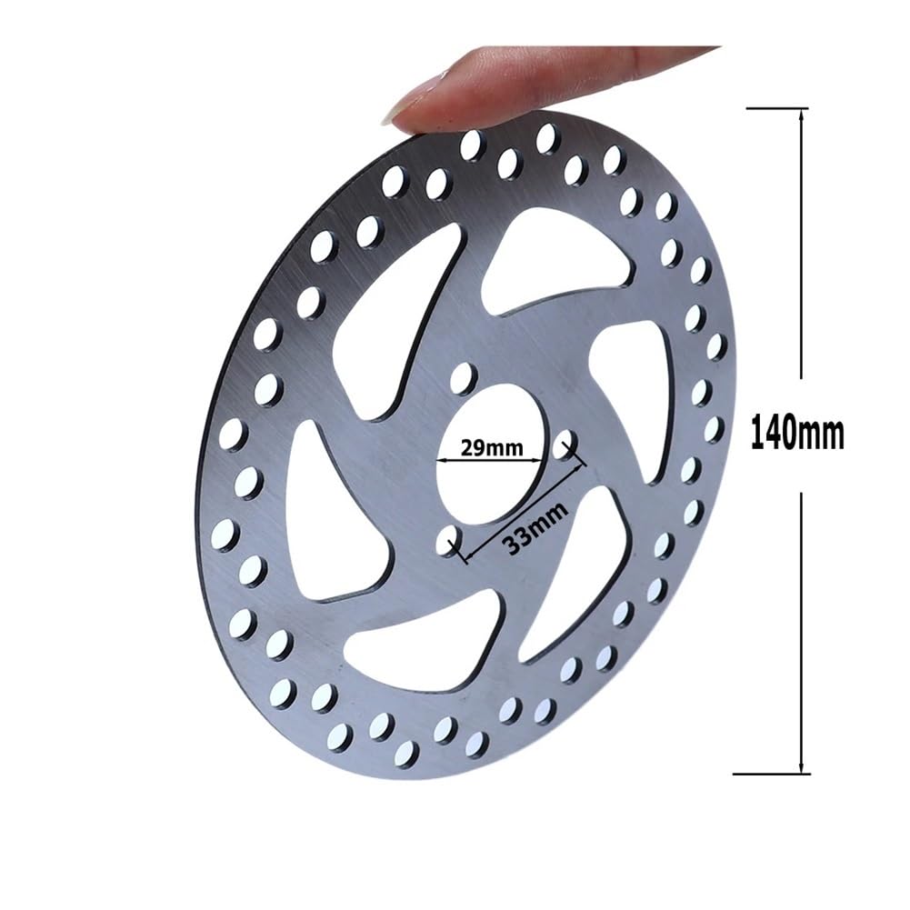 Bremsscheibe Rotor Motorrad Scooter 140 Mm Scheibenbremsscheibe 3 Löcher 29 Mm ID Scheibenbremsscheiben Für Evoking von SinSed