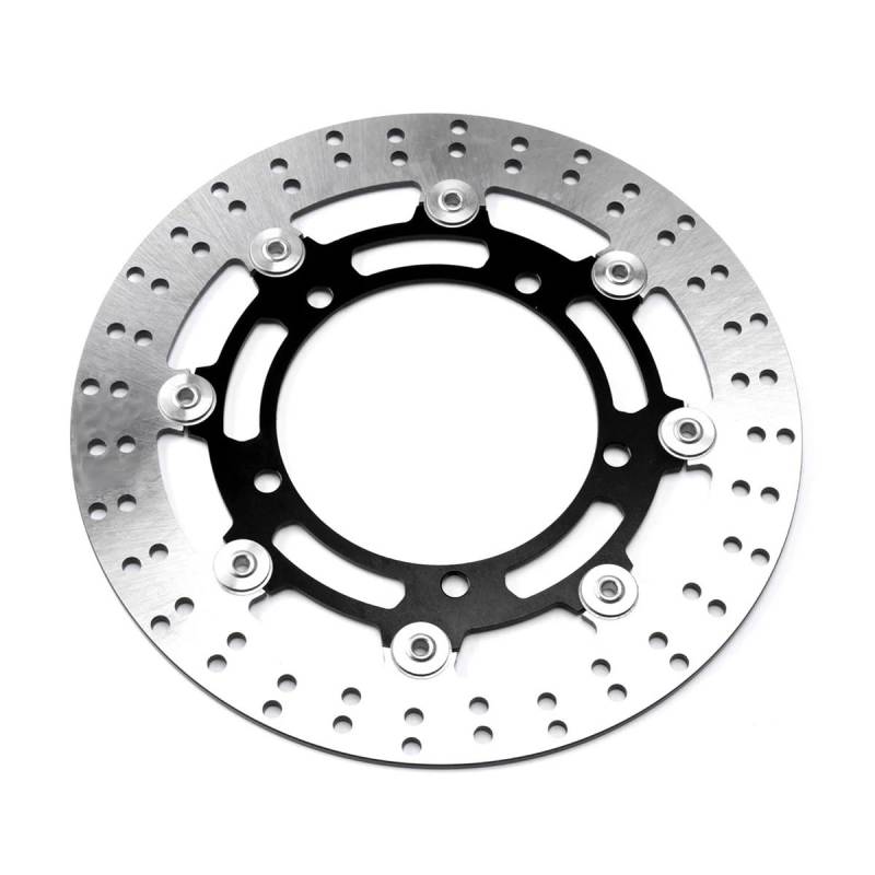 Bremsscheibe Rotor Motorrad Universelle Schwimmende Bremsscheiben Aus Aluminiumlegierung, Außendurchmesser 267 Mm, Bremsscheiben Mit Schneller Kühlung, Bremsbeläge Für von SinSed