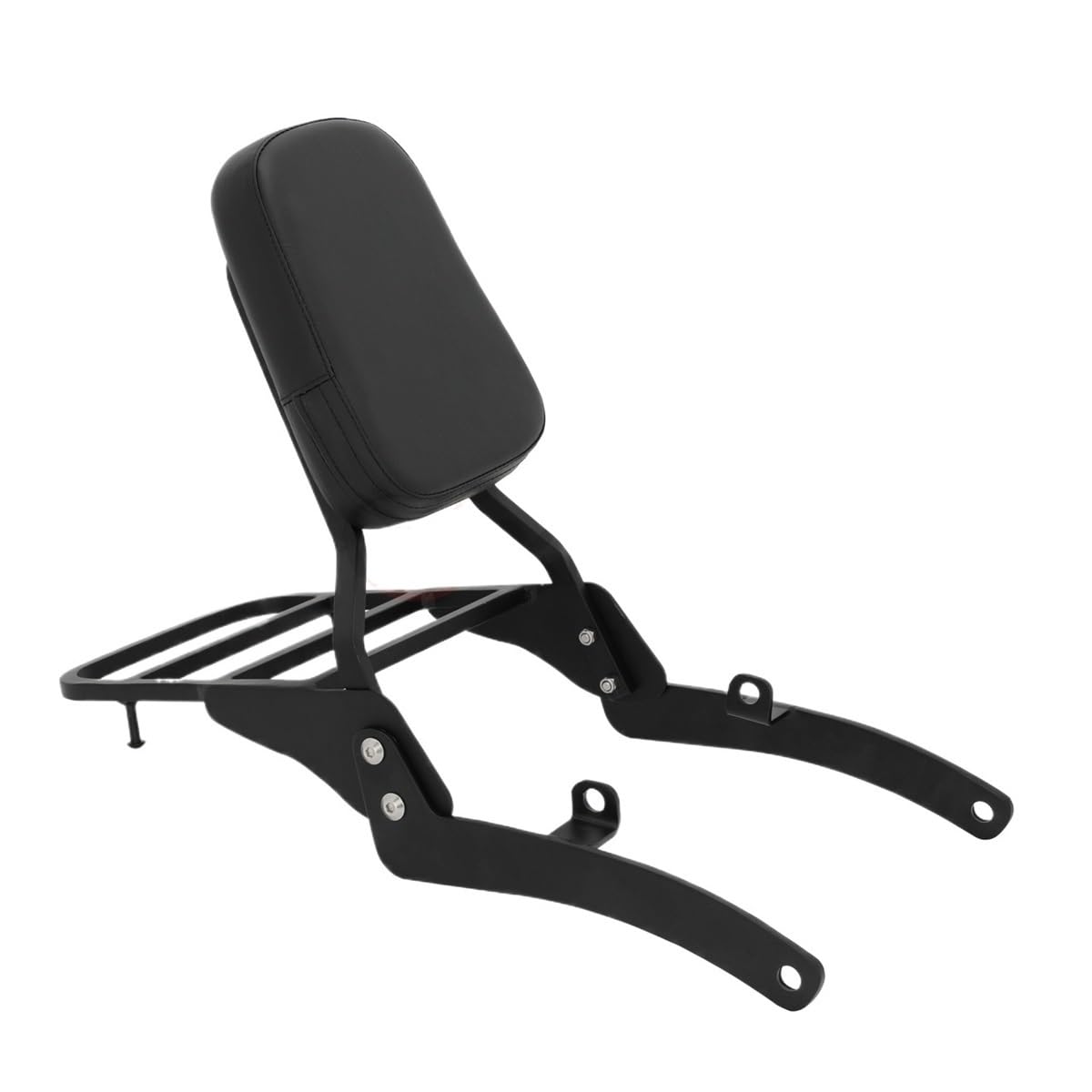 Gepäckträger Rückenlehnenpolster Motorrad Abnehmbare Hinten Passagier Sissy Bar Rückenlehne Kissen Pad Gepäckträger Für Y&amaha Virago 400 535 XV400 XV535 Alle Jahr von SinSed