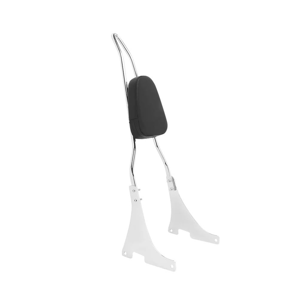 Gepäckträger Rückenlehnenpolster Motorrad Abnehmbare Hinten Rückenlehne Sissy Bar Mit Kissen Pad Für H&Arley Für Sportster XL883 XL1200 X48 1200 2004-2023 von SinSed