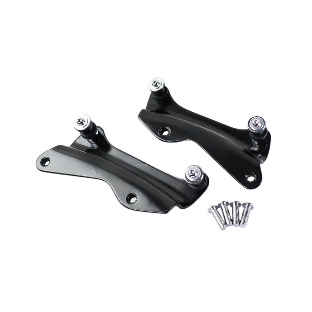 Gepäckträger Rückenlehnenpolster Motorrad Rückenlehne Gepäckträger Docking Hardware Kit Für H&Arley Für Touring Street Glide Für Road Glide Für Road King 2014 von SinSed