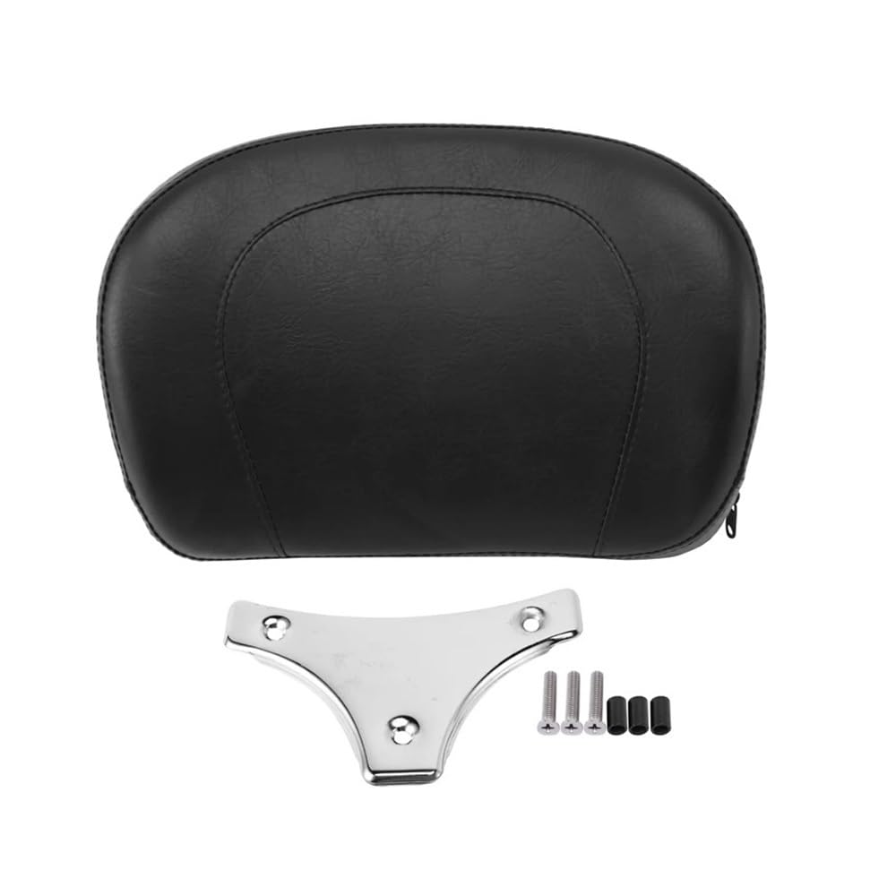 Gepäckträger Rückenlehnenpolster Motorrad Rückenlehne Pad Sissy Bar Passagier Rückenlehne Für Touring Für Road King Street Glide Electra Glide FLHX 1994-2020 von SinSed