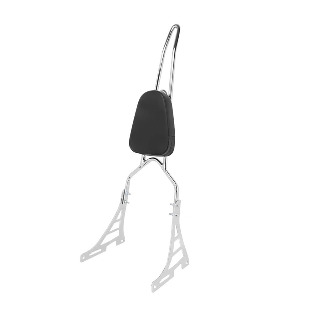 Gepäckträger Rückenlehnenpolster Motorrad Sissy Bar Passagier Rückenlehne Pad Passagier Pad Rückenlehne Für H&Arley Für Sportster XL 1200 883 X48 2004-2023 von SinSed