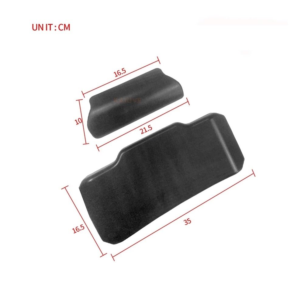 Gepäckträger Rückenlehnenpolster Motorrad Sozius Rückenlehne Pad Universal Moto Hinten Top Case Box Gepäck Kissen Pad Rückenlehne Sozius Rückenlehne Pad von SinSed