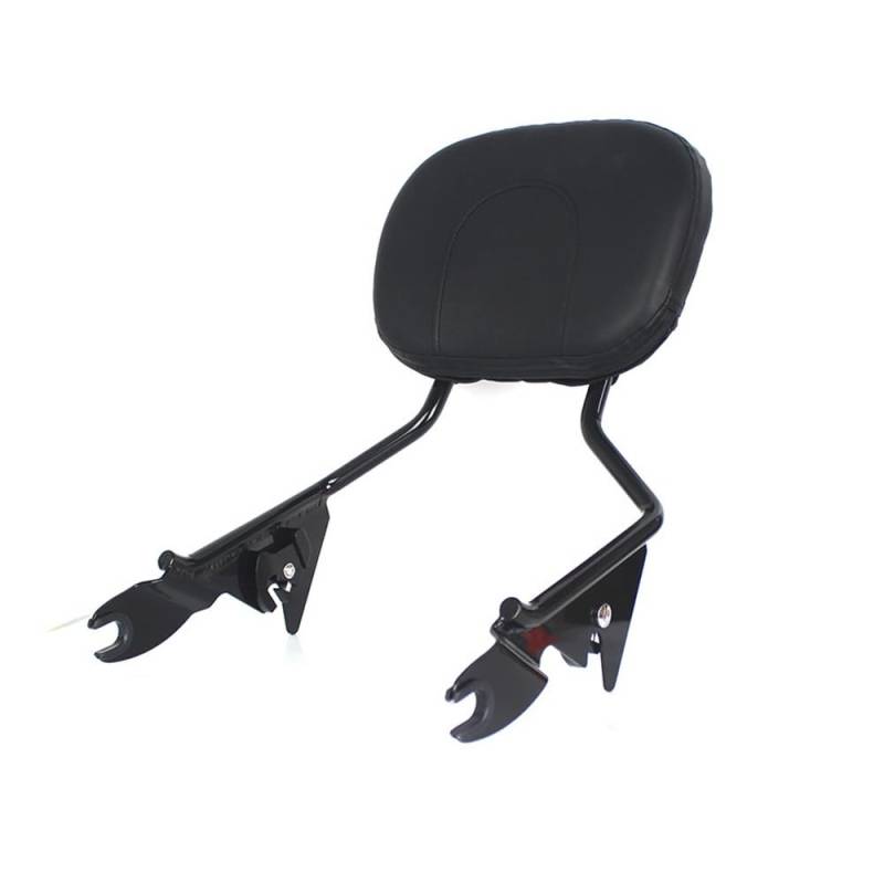 Gepäckträger Rückenlehnenpolster Passagier Sissy Bar Rückenlehne Gepäck Für H&Arley Für Davidson Für Touring Für Road King FLHR Straße Für Road Glide FLTR 2009-2023 von SinSed