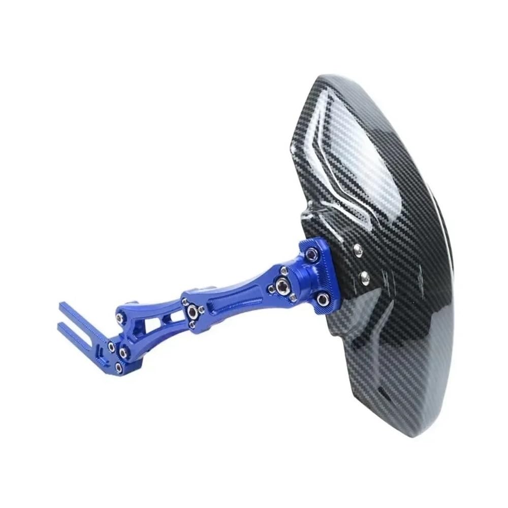 Motorrad Spritzschutz Kotflügel Motorrad Kotflügel Hinten Aluminium Moto Kotflügel Motorrad Carbon Faser Gedruckt Kunststoff Kotflügel Für Für Y&amaha Für S&uzuki(Blue) von SinSed