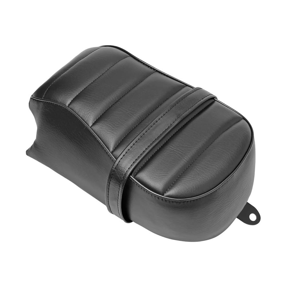 Sitzpad Sitz Motorrad Schwarz Hinten Passagier Pad Sitzkissen Sozius Für H&Arley Sportster Eisen 883 XL883N 2016 2017 2018 2019 2020 von SinSed