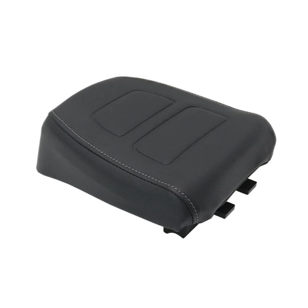 Sitzpad Sitz Motorrad Schwarz Passagier Rücksitz Kissen Pad PU Leder Kissen Für Sportster S 1250 S RH 1250 S 2021 2022 von SinSed