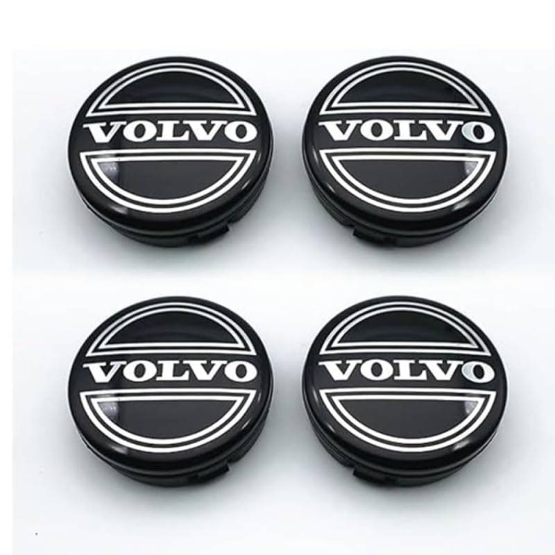 4 Stück Nabendeckel, für Volvo S40 2004-2012 63MM Radnabenkappen Felgendeckel Felgenkappen Radnabenabdeckung Hitzebeständiger Radnaben Mitteldeckel Ersatz,B-normal von SinYor