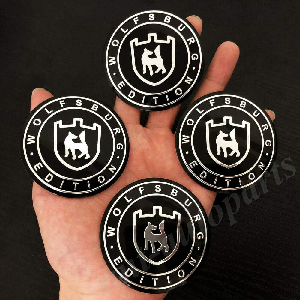 4X 65mm Wolfsburg Edition Auto Radabend Hub Cap Abzeichen Emblem Aufkleber Aufkleber von SinYor