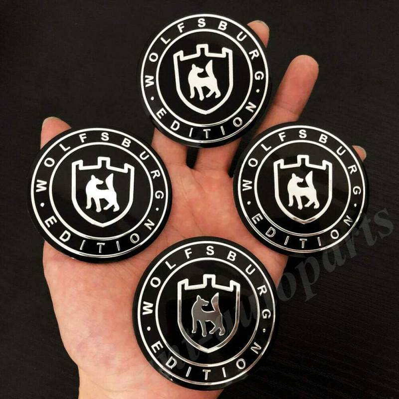 4X 65mm Wolfsburg Edition Auto Radabend Hub Cap Abzeichen Emblem Aufkleber Aufkleber von SinYor