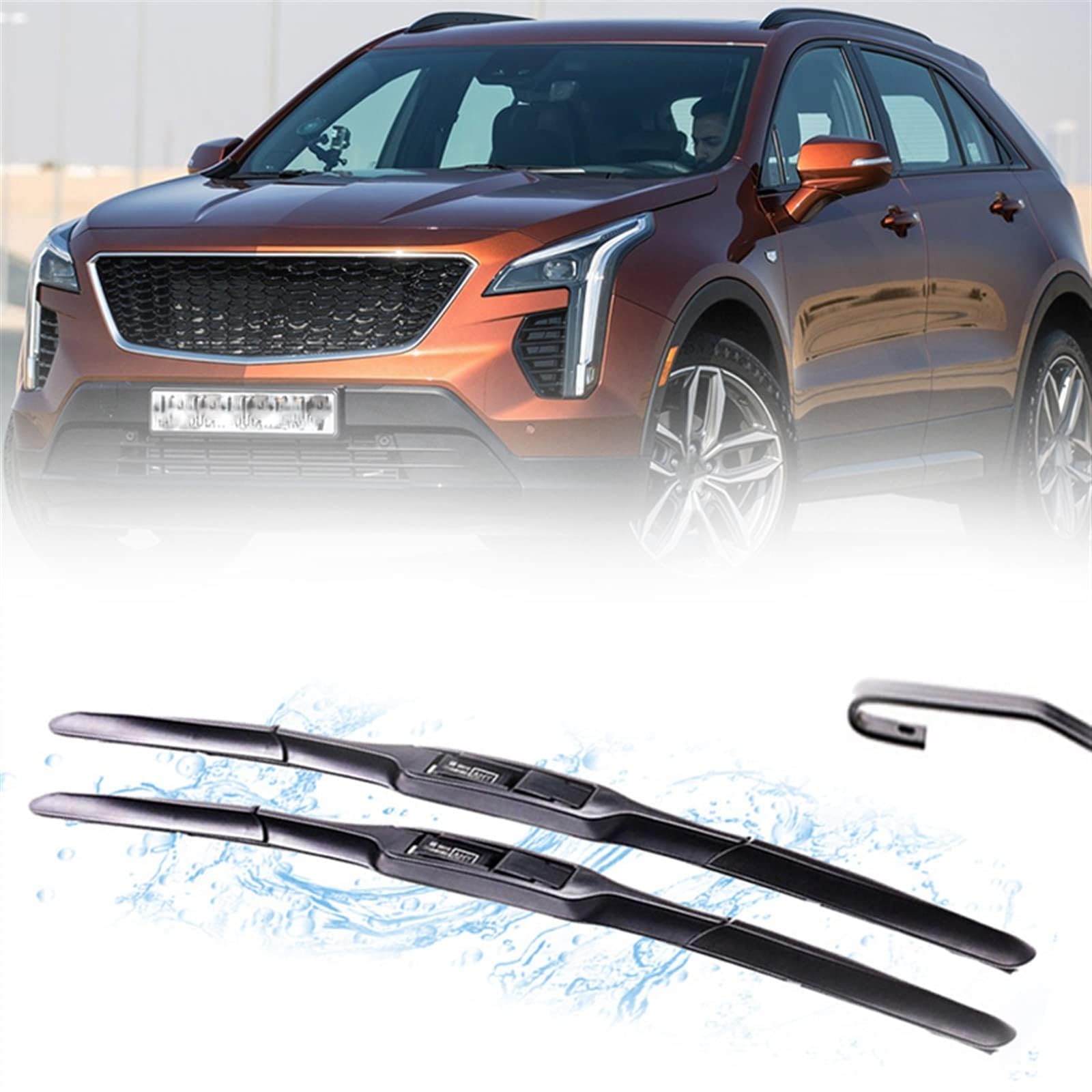 Auto Frontscheibe Scheibenwischerblätter Für Cadillac XT4 2019 2020 2021 2022 Scheibenwischerblatt 24 "+ 20" Scheibenwischer von SinYor