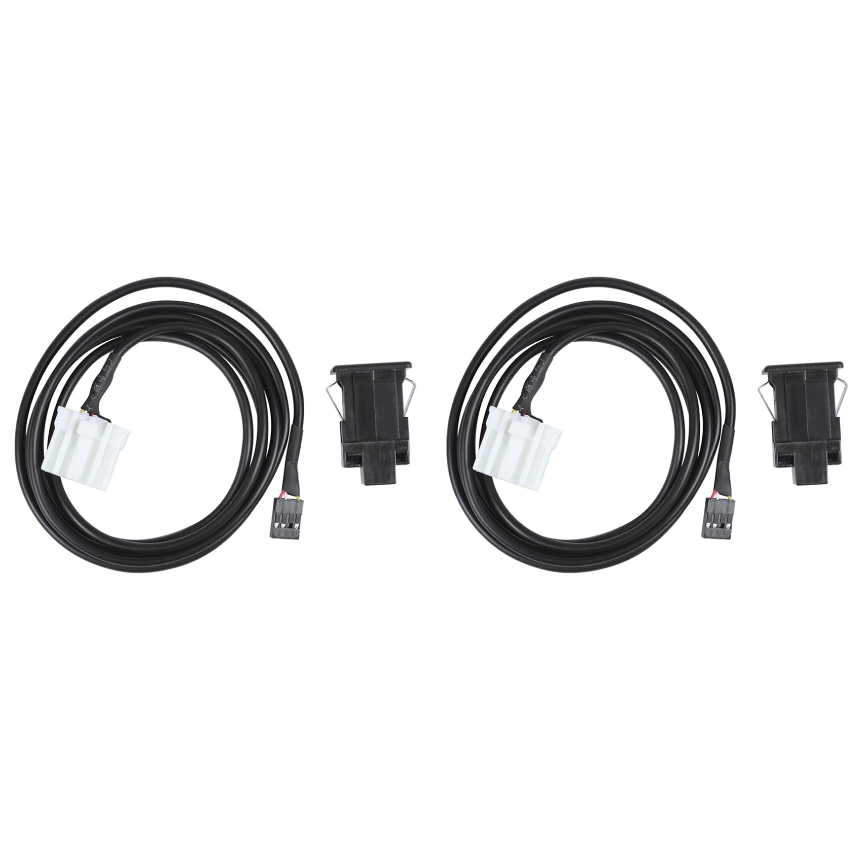 Sindigner 2 x Automotive 32-poliges AUX-Audiokabel, Buchse, Bluetooth-Modul-Schnittstellen-Adapterkabel für 2, 3, 5, 6, MX5, RX8, 2, 3, 5, 6 von Sindigner