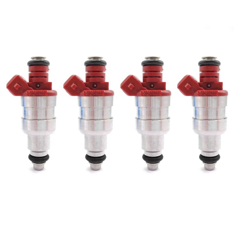 Sirxlevcy 4Pcs Auto EinspritzdüSe BAC906031 FüR- Golf III 1H1 1.8L 91-97 MotordüSe Einspritzung von Sirxlevcy