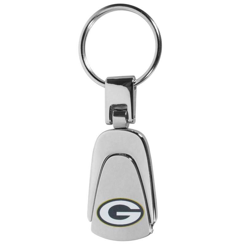 NFL Green Bay Packers Unisex Siskiyou Sportssteel Teardop Schlüsselanhänger, Stahl, Einheitsgröße von Siskiyou