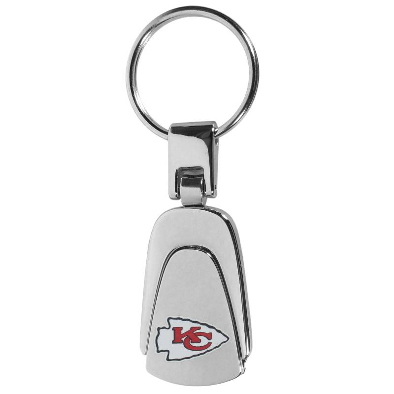 Siskiyou Sports Kansas City Chiefs Unisex steel Teardop Schlüsselanhänger, Stahl, One Size, Einheitsgröße von Siskiyou