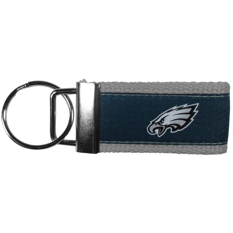 Siskiyou Sports NFL Philadelphia Eagles gewebter Schlüsselanhänger, Einheitsgröße, Teamfarben von Siskiyou