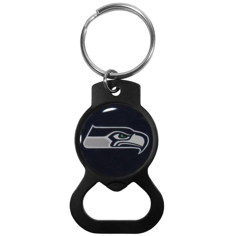 Siskiyou Sports NFL Seattle Seahawks Flaschenöffner Schlüsselanhänger, Schwarz, Einheitsgröße von Siskiyou