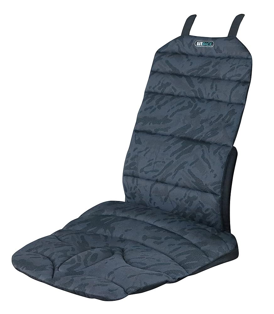 Sitback Basic light mex black - Sitzauflage für die warmen Tage von Sitback