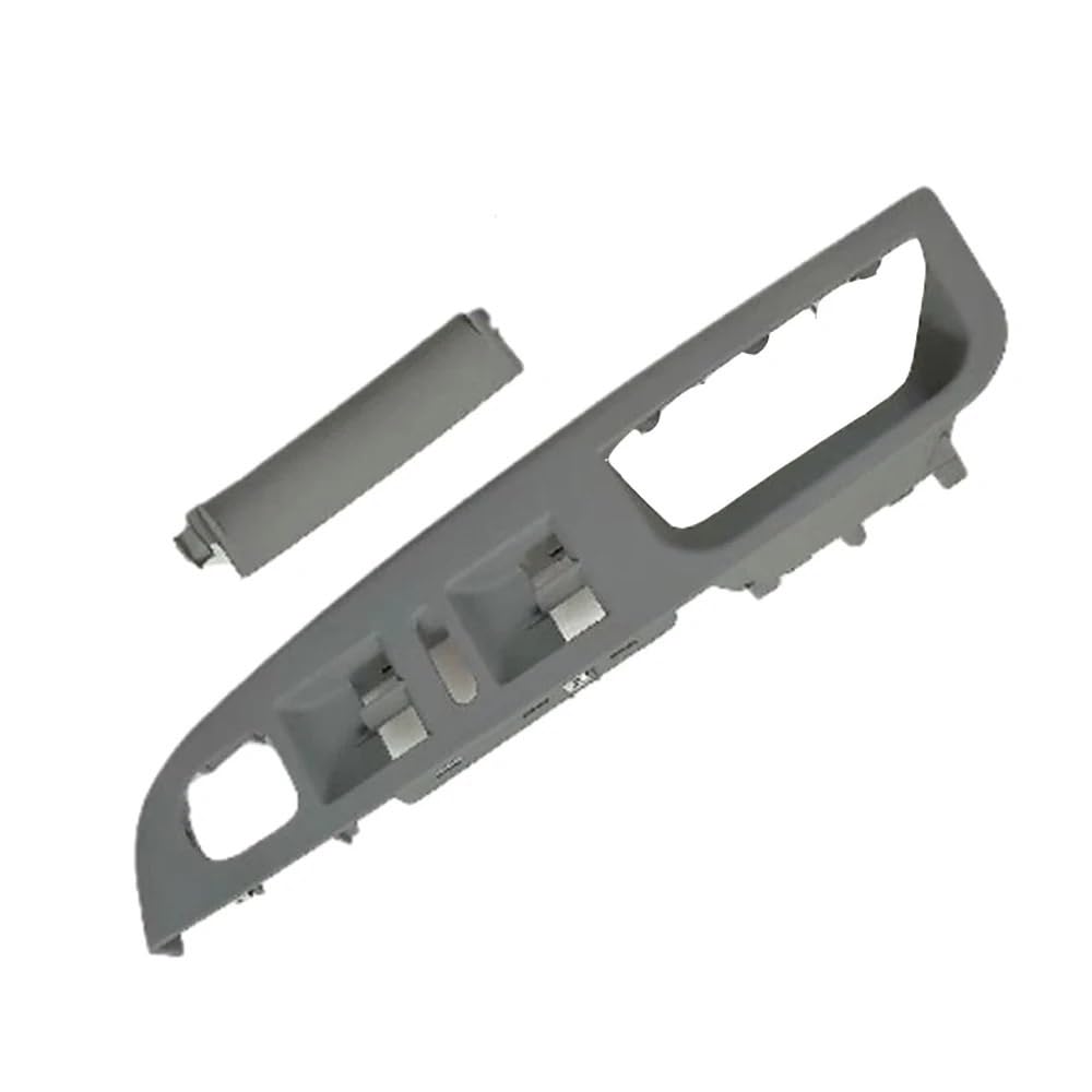 Autotür Innengriff Kompatibel mit VW für J&etta für Golf GTI MK5 2005–2010 vorderer linker Fahrerfensterschalter Halterung Basis Türgriff 1K4 868 049C(2 pcs Gray) von Siuku