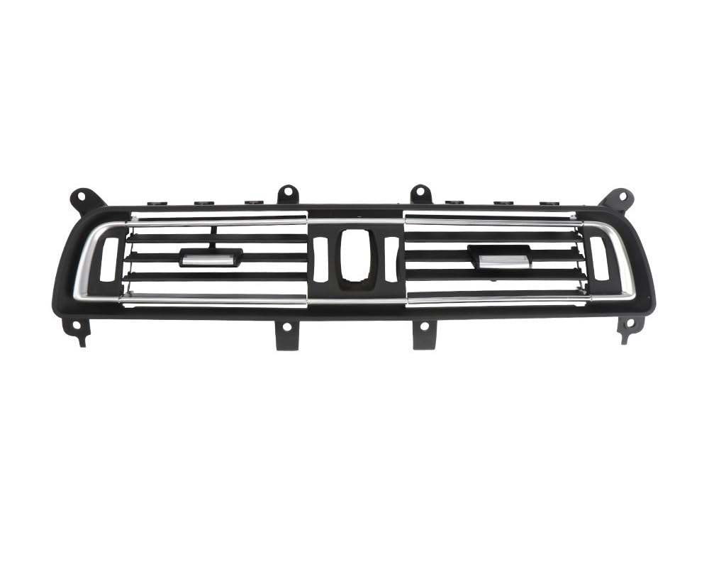 Kompatibel mit 7er-Serie für F02 F01 730 735 745 750 LHD vorne Links Mitte rechts hinten Klimaanlage Entlüftungsgitter Auslass mit Chrom Luftgitter vorne(Middle Model B) von Siuku